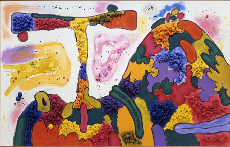 Integrated Painting Four, Mixed media on linen