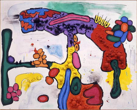 Integration, Mixed media on linen