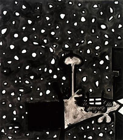 Meso-Kingdom Seven (Heavens), Mixed media on linen