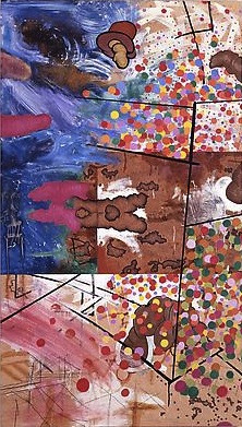 Migration, Mixed media on bird's eye maple and Carpathian elm burl