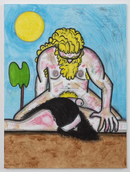 Winners and Losers (6/8), Mixed media on linen