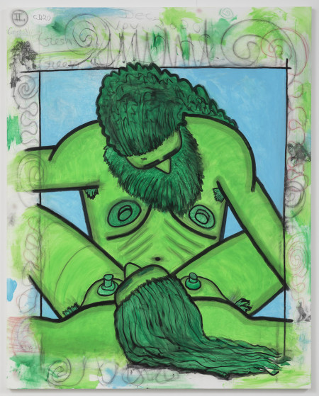 Proof of Concept (II), Mixed media on linen