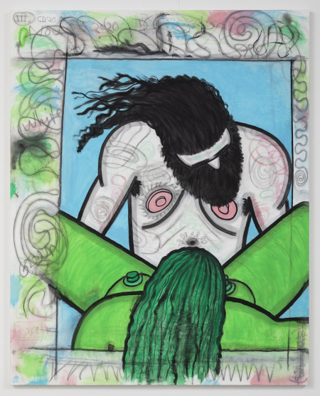 Proof of Concept (III), Mixed media on linen