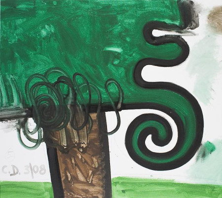 The Interior (Five), Mixed media on canvas