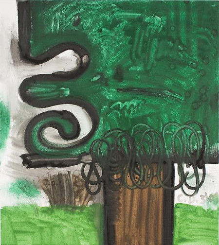 The Interior (Four), Mixed media on canvas