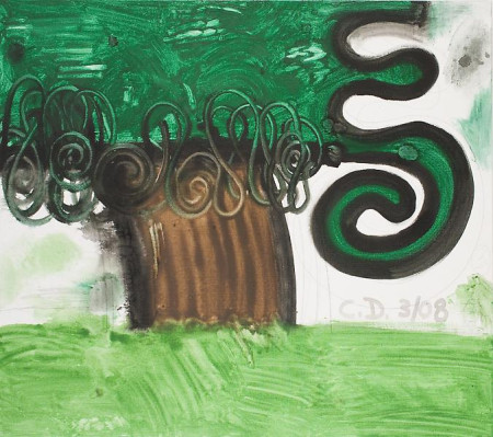 The Interior (Three), Mixed media on canvas