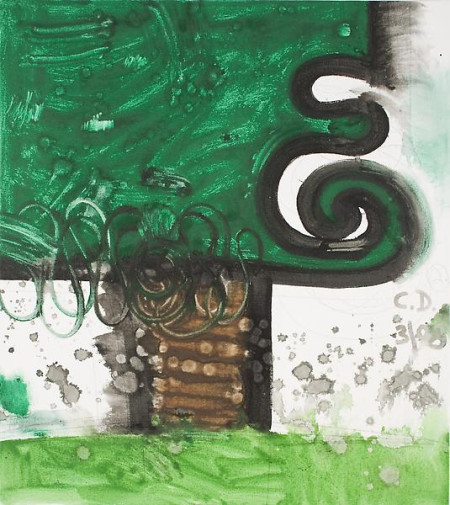 The Interior (Two), Mixed media on canvas