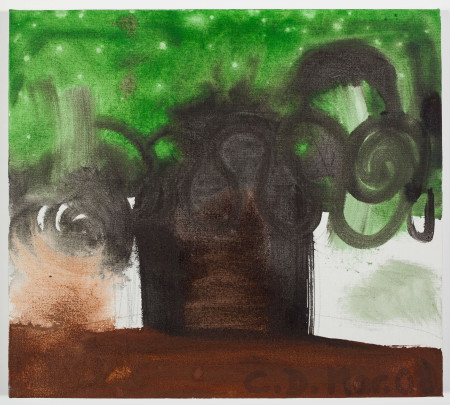 Untitled, Mixed media on linen