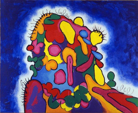 Untitled, Mixed media on linen