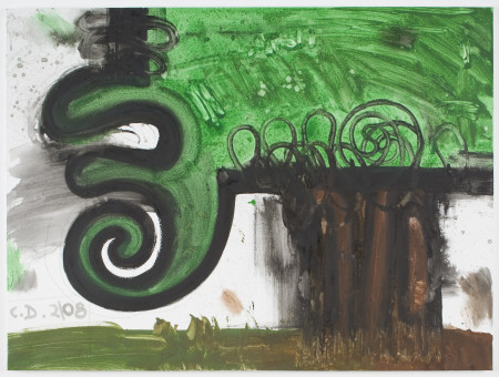 "Untitled" 2/08, Mixed media on linen