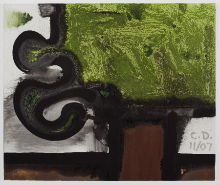 Untitled, Mixed media on linen