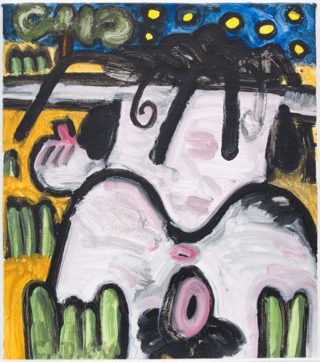 Untitled (6/09), Mixed media on linen