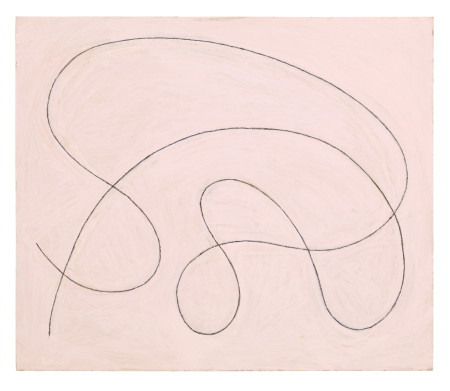 Untitled, Casein and charcoal on homasote panel