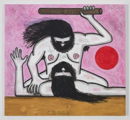 Untitled, Mixed media on linen