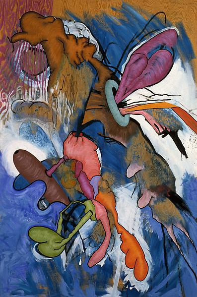 Wild Grain, Mixed media on fir