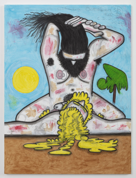 Winners and Losers (3/8), Mixed media on linen