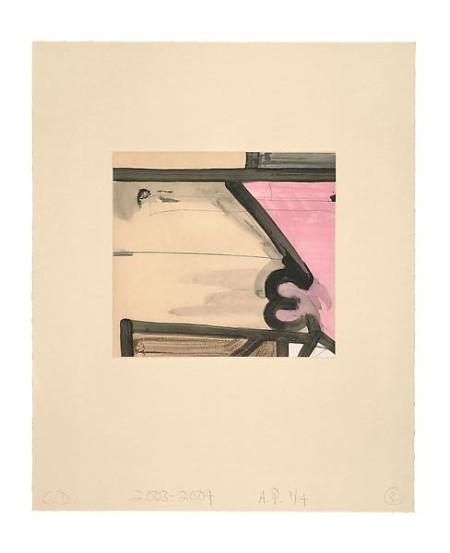 Closing In (3), Portfolio of five etchings with aquatint on fawn Stonehenge paper, with folder