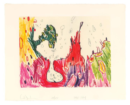 (Delta)SevenPlaces, Album of sevenIntaglio prints on gampi on J. Whatman 1952 handmade paper