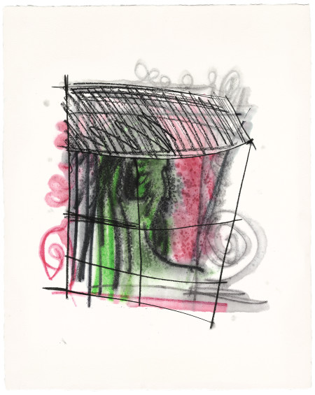 Green Self Models (VI), Lithograph