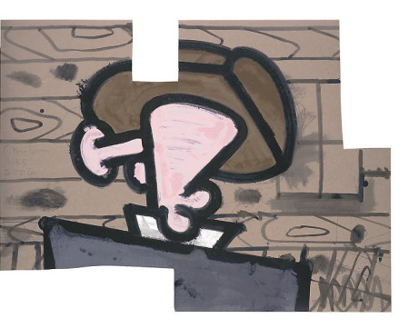 Interior A, Screenprint on laminated archival book board