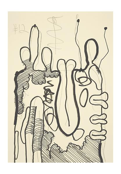 Quorum, Artist's book of thirteen offset lithographs on Japico ivory paper, with slipcased folder