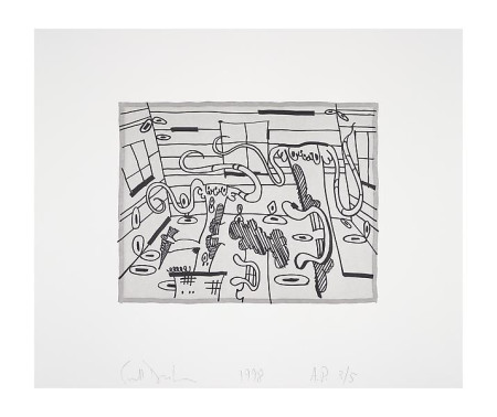 The Alienist's House, Suite of four relief prints on Fabriano Tiepolo paper, boxed