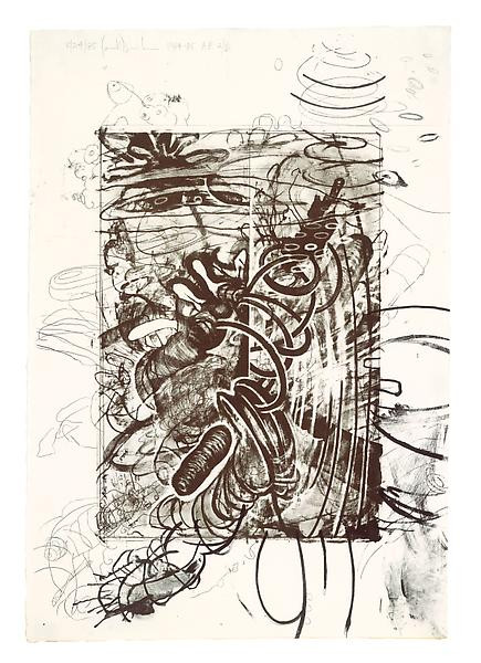 Untitled, Lithograph on J. Whatman 1951 handmade paper