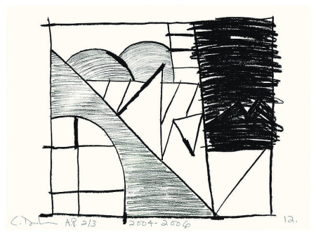 Untitled (12), Suite of fourteen lithographs on Fabriano Esportazione paper