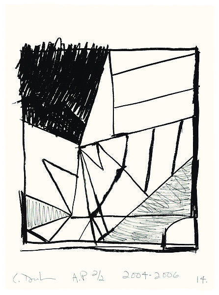 Untitled (14), Suite of fourteen lithographs on Fabriano Esportazione paper